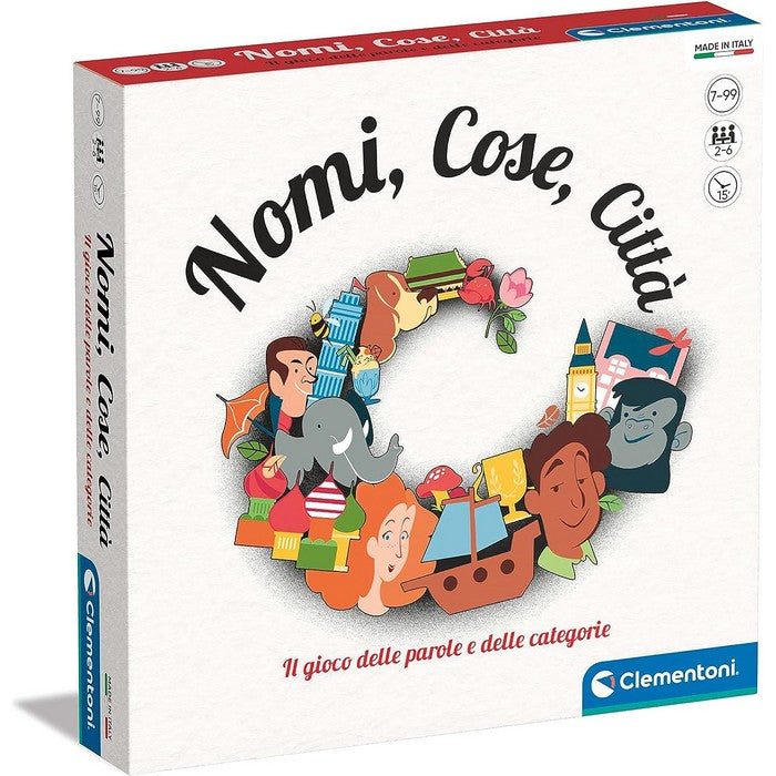 Nomi, cose e citta' - Clementoni - GENTILE GIOCATTOLI - 34277529911512