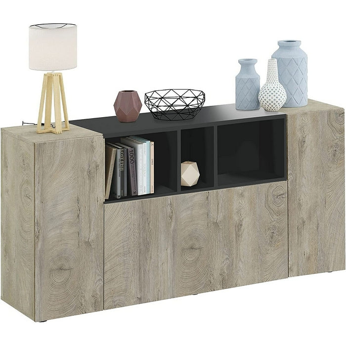 Credenza da soggiorno con 3 ante - Tamiko - FORES - 34266625835224