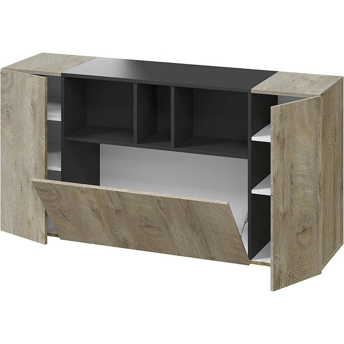 Credenza da soggiorno con 3 ante - Tamiko - FORES - 34279358824664