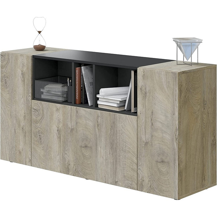 Credenza da soggiorno con 3 ante - Tamiko - FORES - 34266626195672