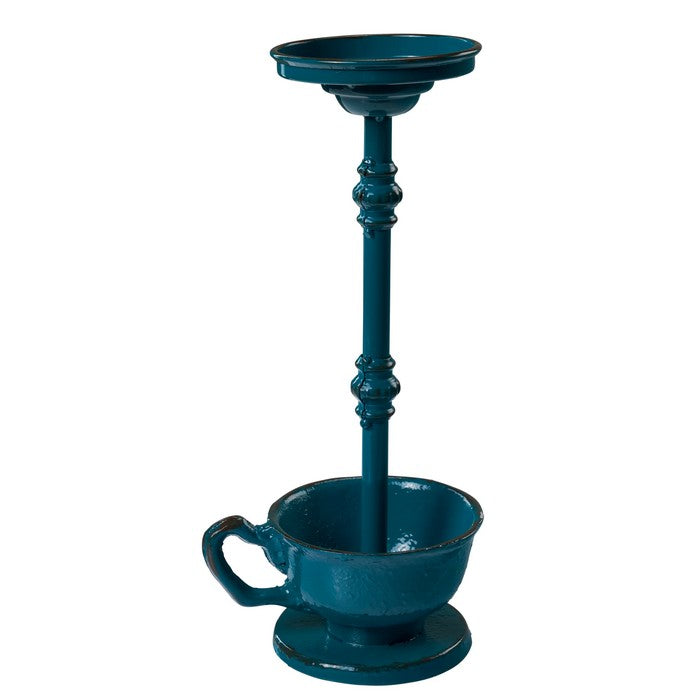 Porta candele con tazza - Vintage - NOVITA' HOME - 34269201858776