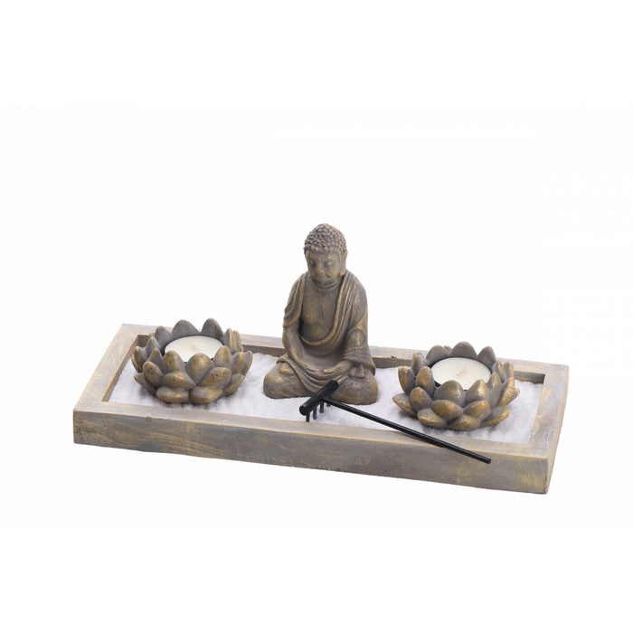 Decorazione testa in cemento - Buddha - AD TREND - 34265935610072