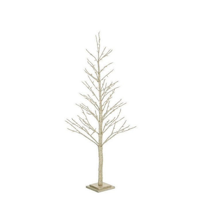 Albero di Natale con struttura champagne e LED bianco caldo - Glad - BIZZOTTO - 35976598749400