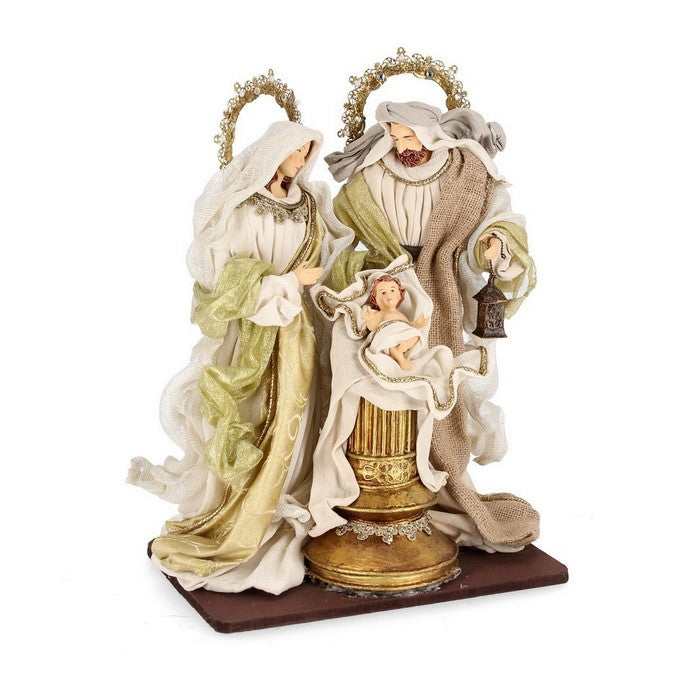 Natività con 3 figure sacra famiglia color oro - Aveline - BIZZOTTO - 35959332995288