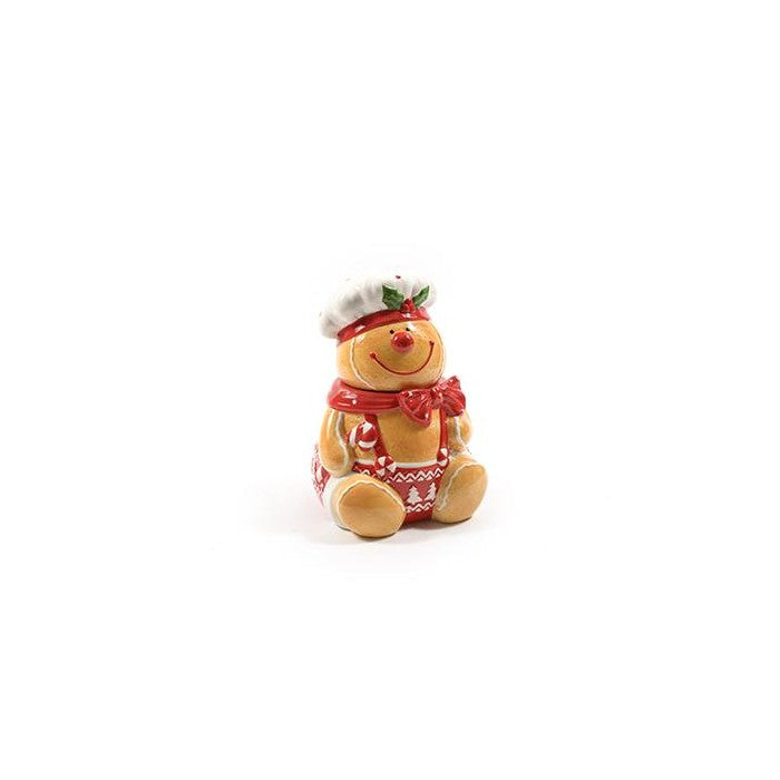 Biscottiera natalizia Gingerbread in ceramica - MERCURY - 62605227622778