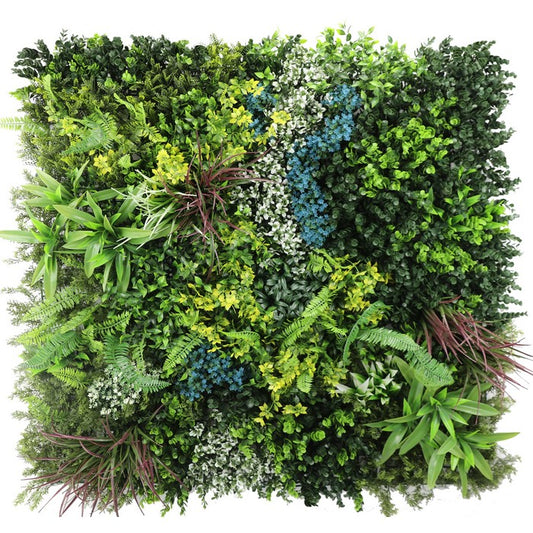 Parete con piante artificiali per giardino verticale 100x100 cm - Frame - BEST - 34266845642968