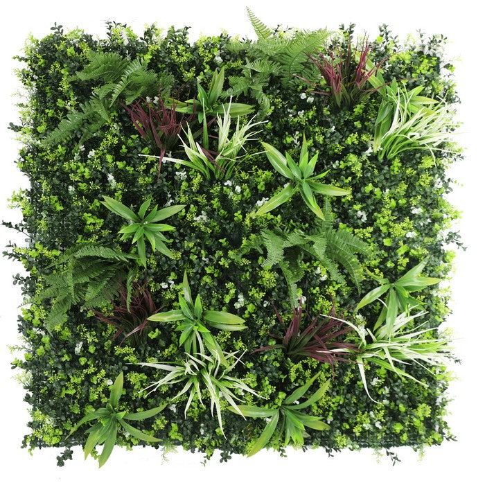 Parete con piante artificiali per giardino verticale 100x100 cm - Frame - BEST - 34266846134488