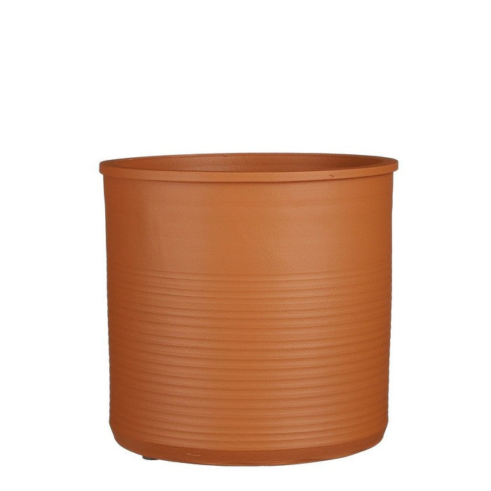 Portavasi cilindrico in terracotta - Momo - EDELMAN - 34272302104792