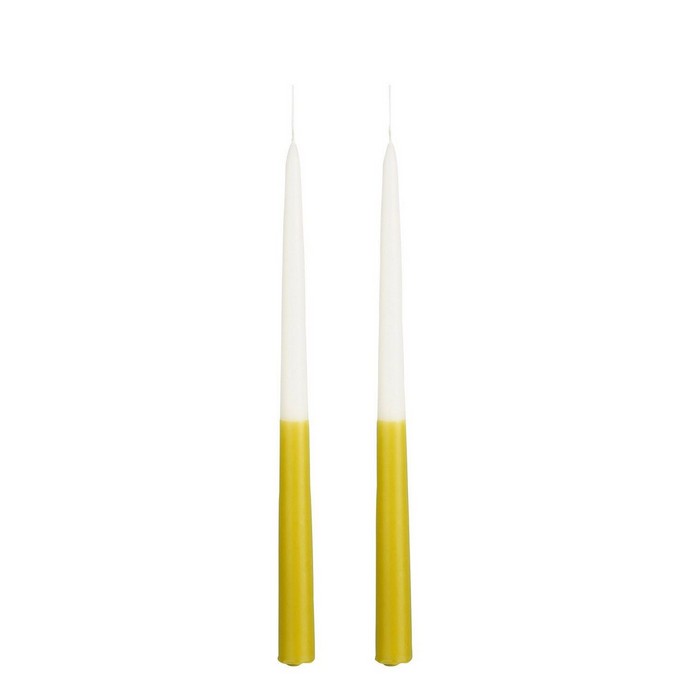 Set 2 candele bi-colore - Dip-Dye - EDELMAN - 34260756988120