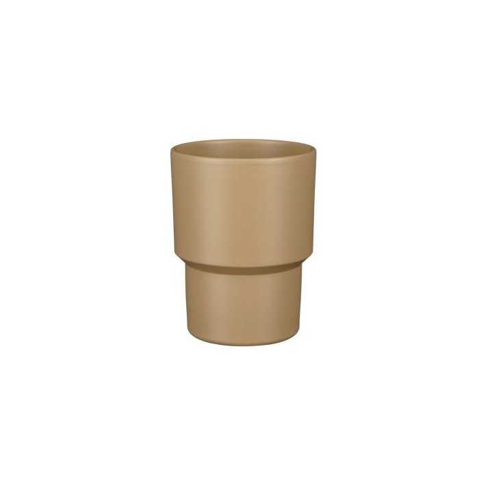 Vaso decorativo tondo in ceramica - Xam - EDELMAN - 34279872954584