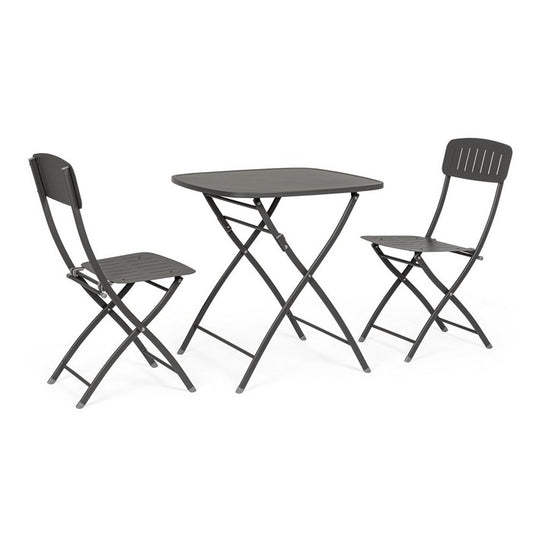 Set da giardino bistrot con 2 sedie e tavolino - Yvonne - BIZZOTTO - 34272317669592