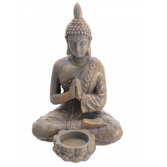 Porta tea light decorativo a forma di Buddha - AD TREND - 