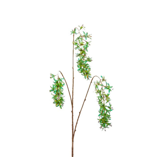 Ramo decorativo artificiale prunus per decorazione 104 cm - EDG - 