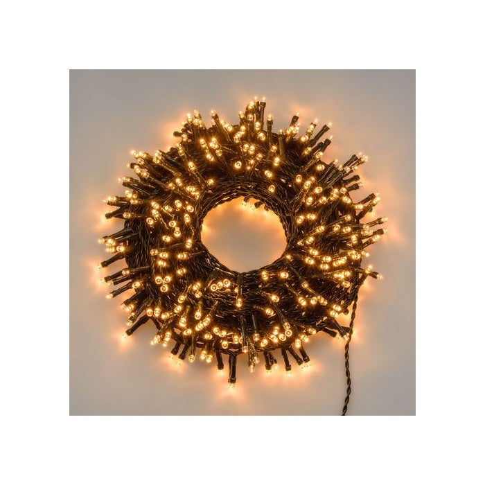 Catena lineare di 450 luci a LED per decorazione natalizia - LOTTI - 63027525091706