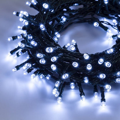 Catena lineare di 1500 luci a LED per decorazione natalizia