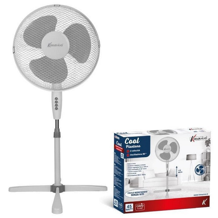 Ventilatore a piantana 35 watt - Cool - KASAVIVA - 34796314329304