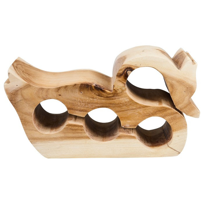 Porta bottiglie in legno - Suar - - Nessun produttore - - 63541875835258