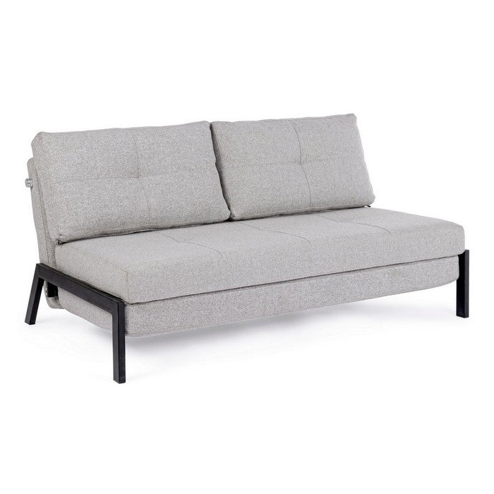 Divano letto scandinavo in tessuto con struttura in acciaio - Hayden - BIZZOTTO - 34382059241688