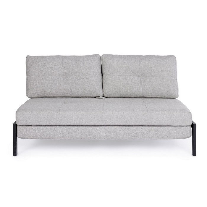 Divano letto scandinavo in tessuto con struttura in acciaio - Hayden - BIZZOTTO - 34382059995352