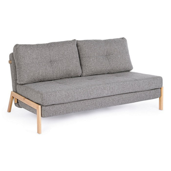 Divano letto scandinavo in tessuto con struttura in acciaio - Hayden - BIZZOTTO - 34382061011160