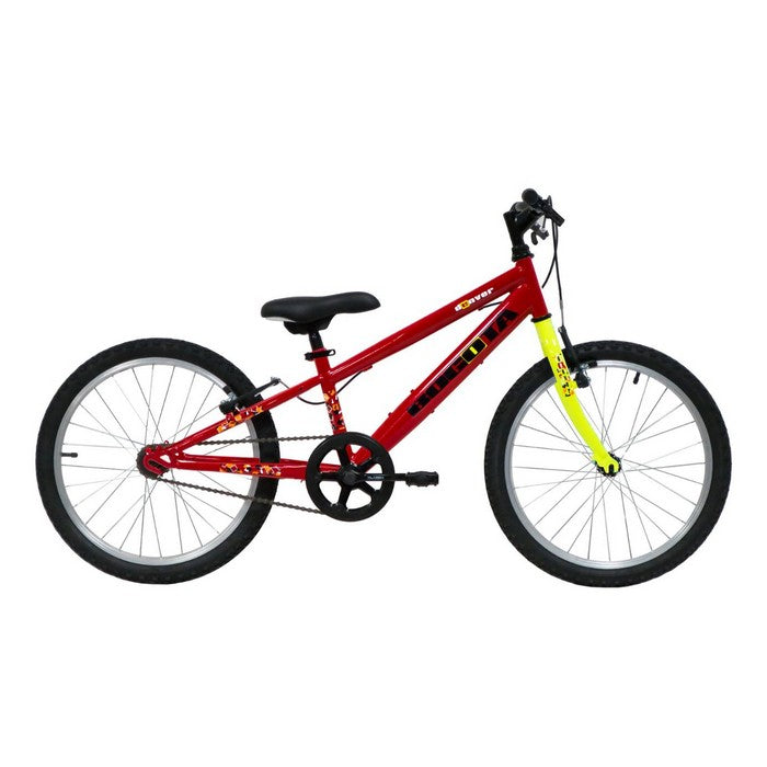 Bicicletta MTB 20” in acciaio rosso - Bogotà - MONDO - 34670019543256