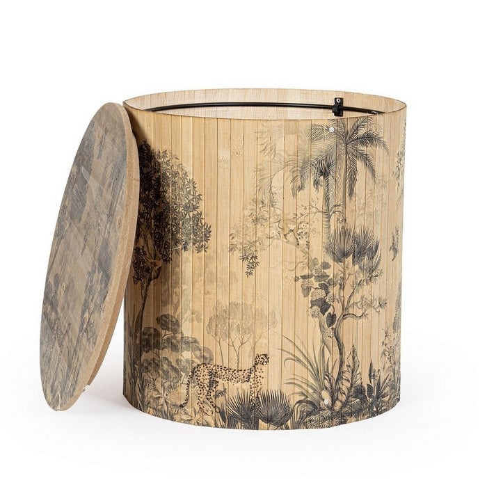 Tavolino tondo in bamboo - Namika - BIZZOTTO - 35931076264152