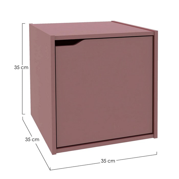 Cubo con anta in legno - Composite - BIZZOTTO - 35282847006936