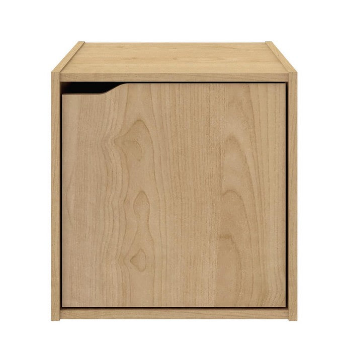 Cubo con anta in legno - Composite - BIZZOTTO - 35282857165016