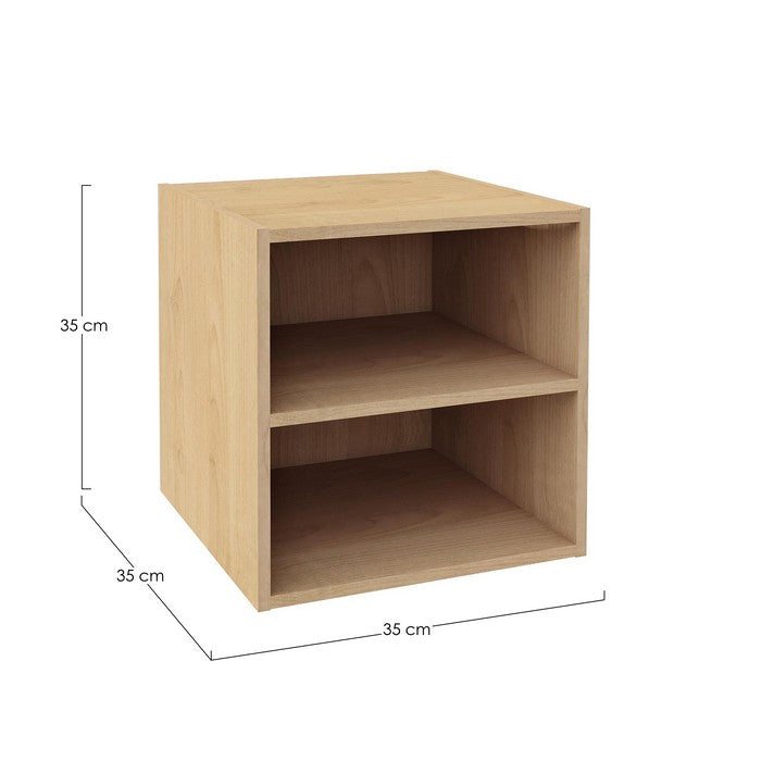 Cubo con ripiano in legno - Composite - BIZZOTTO - 35283299238104