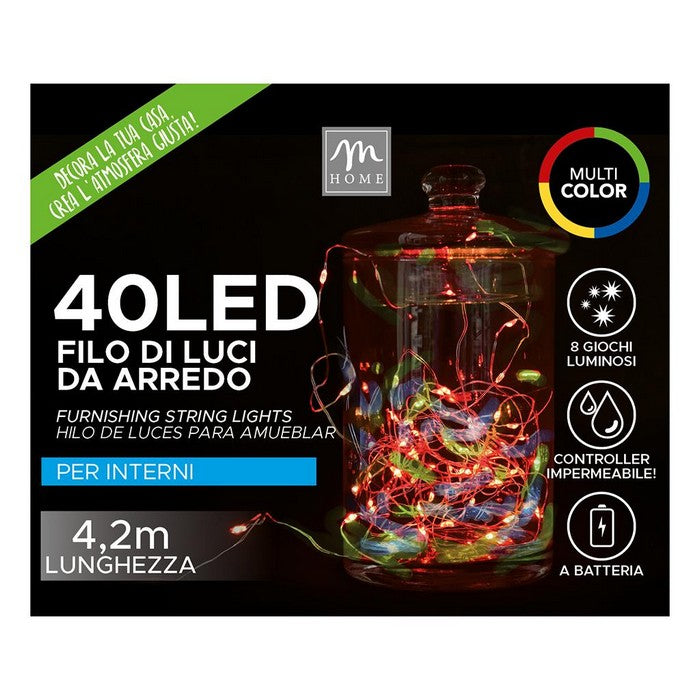 Filo di luci 40 LED per decorazione d'arredo - MERCURY - 62605146489210