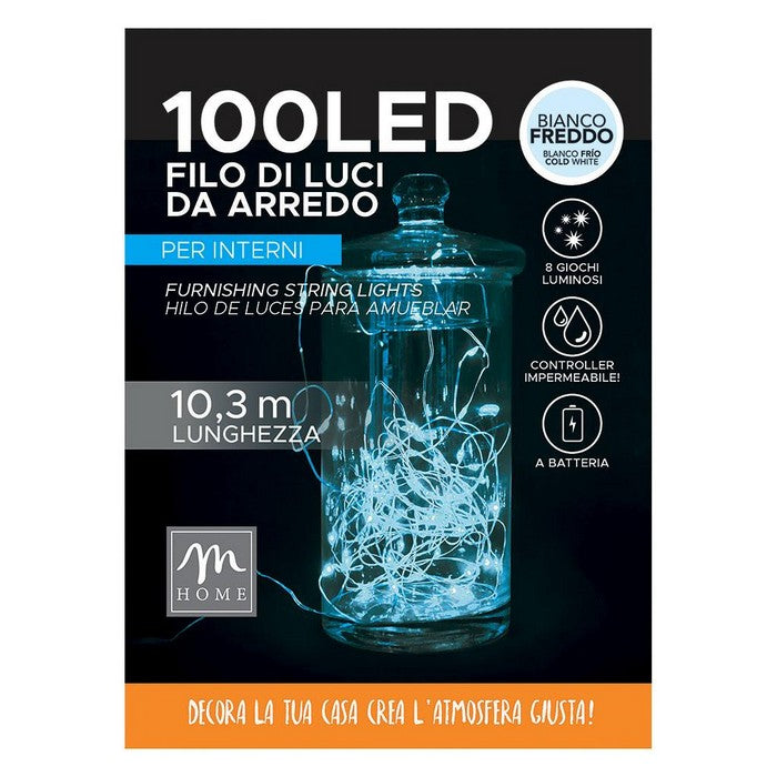 Filo di luci 100 LED per decorazione d'arredo - MERCURY - 62605146849658