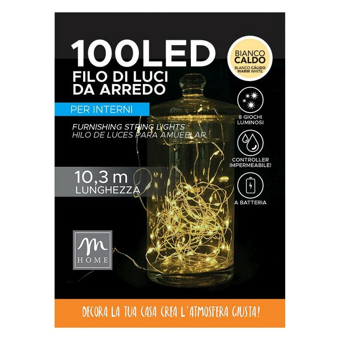 Filo di luci 100 LED per decorazione d'arredo - MERCURY - 62605147210106