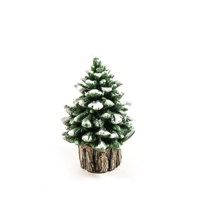 Candela a forma di albero di Natale verde 13 cm - MERCURY - 62605149241722