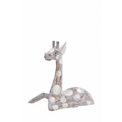 Decorazione giraffa in legno 30 cm