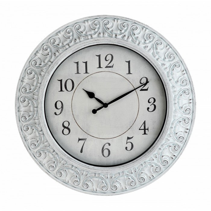 Orologio da parete shabby effetto legno 60 cm - AD TREND - 63845851791738