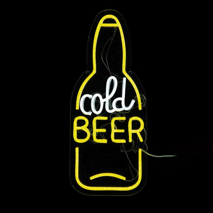 Insegna luminosa neon LED - Cold beer - AD TREND - 63845900943738