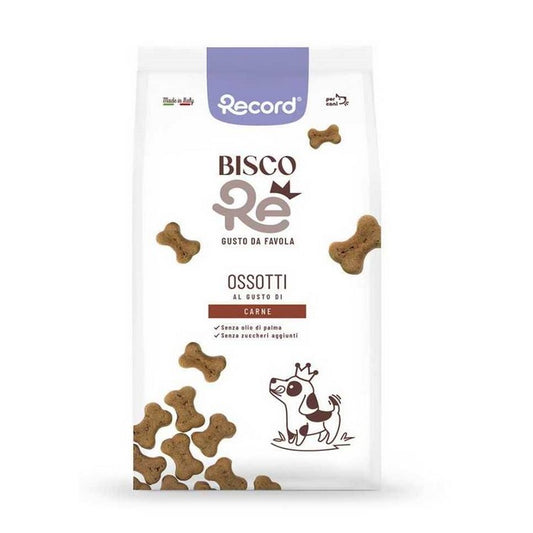 Biscotti per cani ossotti di carne - BiscoRe - RECORD - 64428630180218