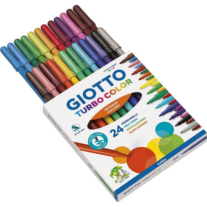 Giotto confezione da 24 pennarelli Turbocolor