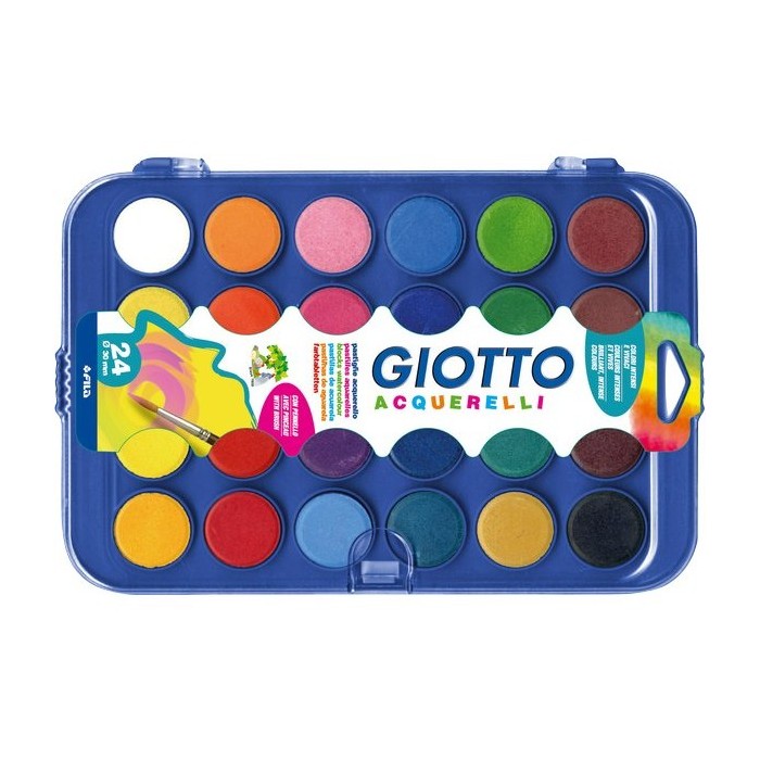 Giotto astuccio 24 acquerelli - INGRO CART - 34277807653080