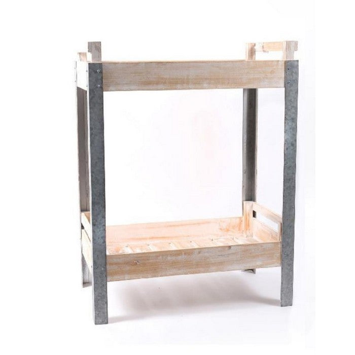 Tavolino in legno e metallo - MERCURY - 34266936901848