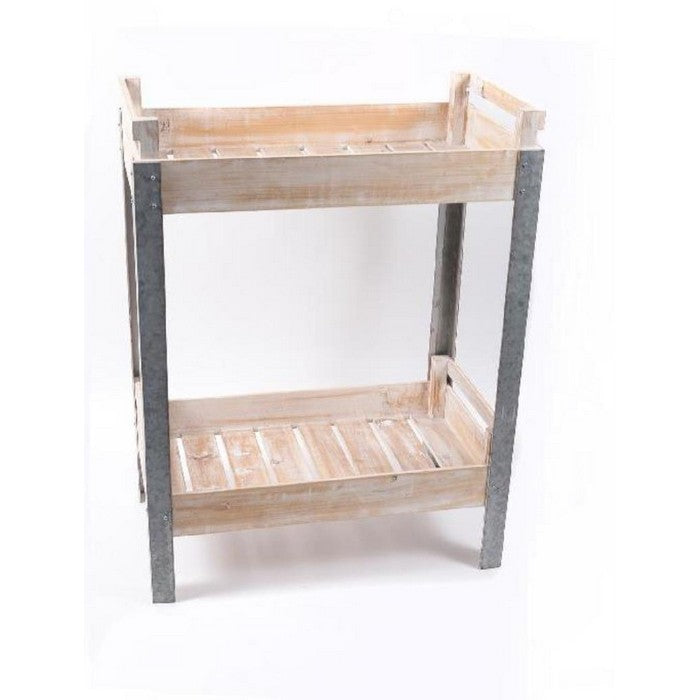 Tavolino in legno e metallo - MERCURY - 34269812981976