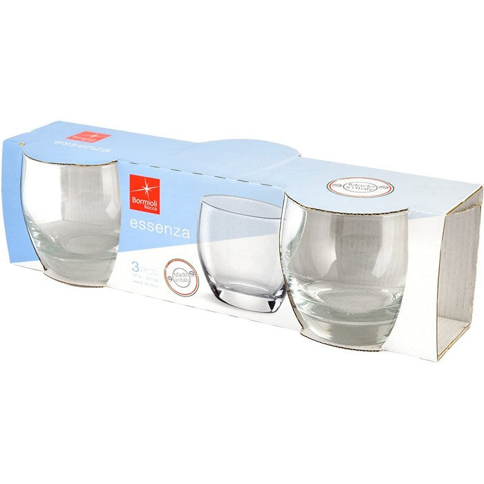 Set 3 bicchieri in vetro Essence - Acqua - BORMIOLI - 34276808589528