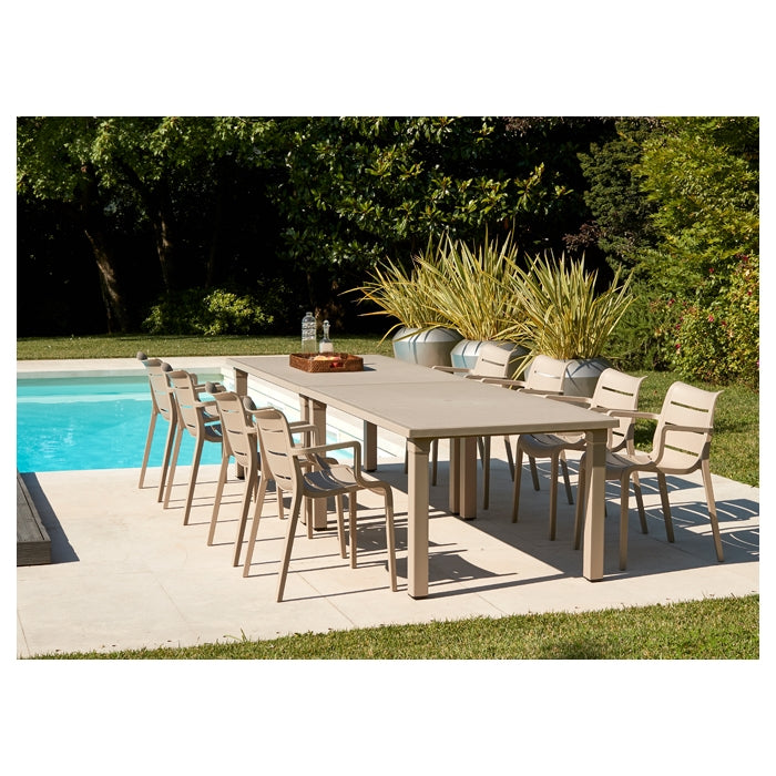 Tavolo da giardino in tecnopolimero 170x100 cm - Ercole - SCAB GIARDINO - 34272624607448