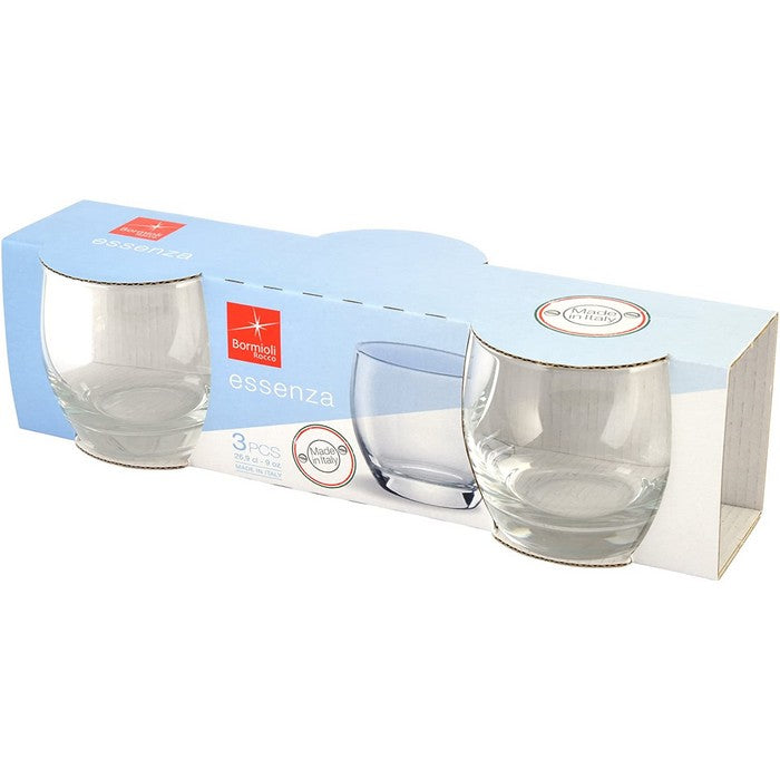 Set 3 bicchieri in vetro Essence - Juice - BORMIOLI - 34276825891032