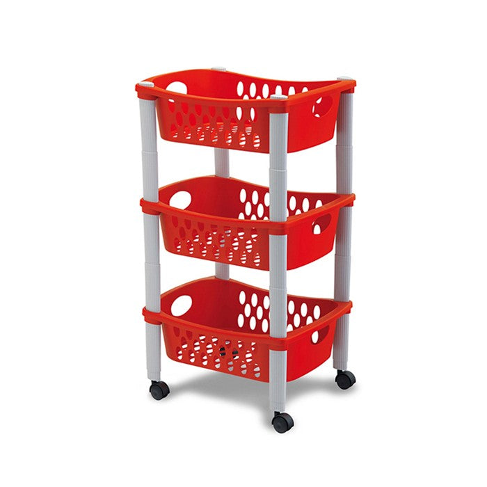 Carrello da cucina Otello a 3 piani - STEFANPLAST - 34276832215256