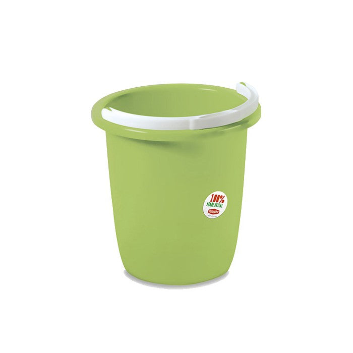 Secchio casalingo linea Primavera verde 10 litri - STEFANPLAST - 34277845401816