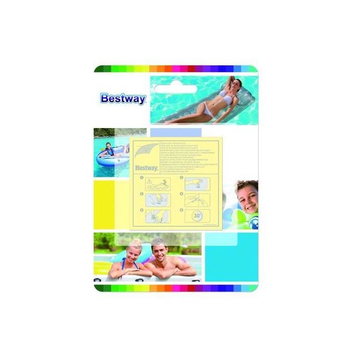 Set 10 toppe di riparazione strong per piscine fuori terra - BESTWAY - 34273013792984