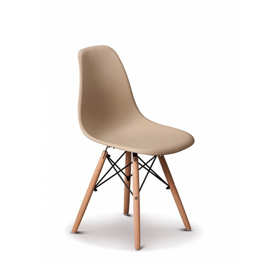 Sedia scandinava con gambe in legno - Turn - AD TREND - 34261086273752