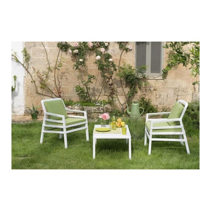 Tavolino da giardino quadrato 60x60 cm - Aria - NARDI SPA - 34273098268888