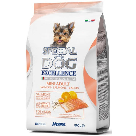 Special Dog Excellence Mini Adult - Salmone 800g - MONGE - 34774788669656